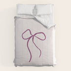 Coquette pink bow Comforter Gallery Image 6