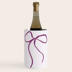 Coquette pink bow Wine Chiller Gallery Image 1