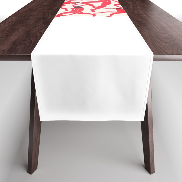 The Dance 3 | Henri Matisse - La Danse | Scarlet Red Edition Table Runner Gallery Image 1