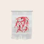 The Dance 3 | Henri Matisse - La Danse | Scarlet Red Edition Wall Hanging Gallery Image 1