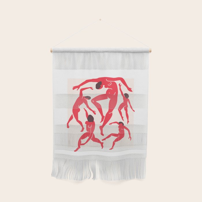 The Dance 3 | Henri Matisse - La Danse | Scarlet Red Edition Wall Hanging Gallery Image 1
