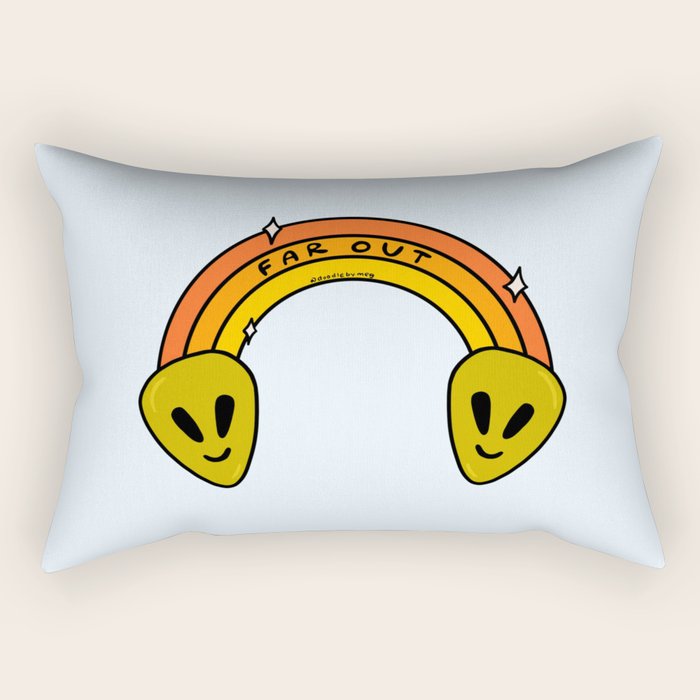 Far Out Rectangular Pillow Gallery Image 2