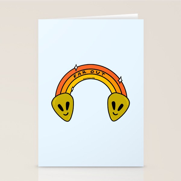 Far Out Stationery Card Gallery Image 1