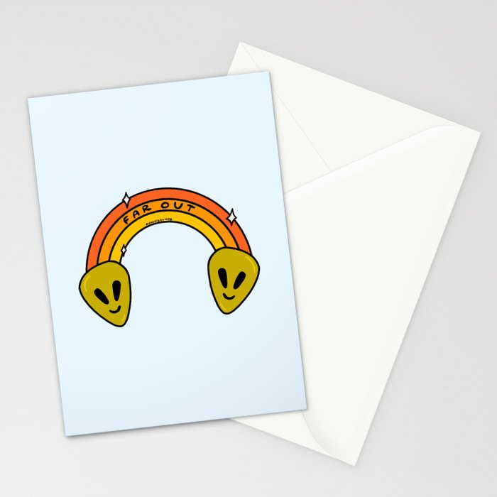 Far Out Stationery Card Gallery Image 2