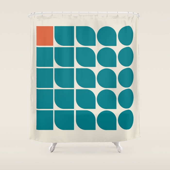 Vintage poster-Bauhaus 1919. Shower Curtain Gallery Image 1