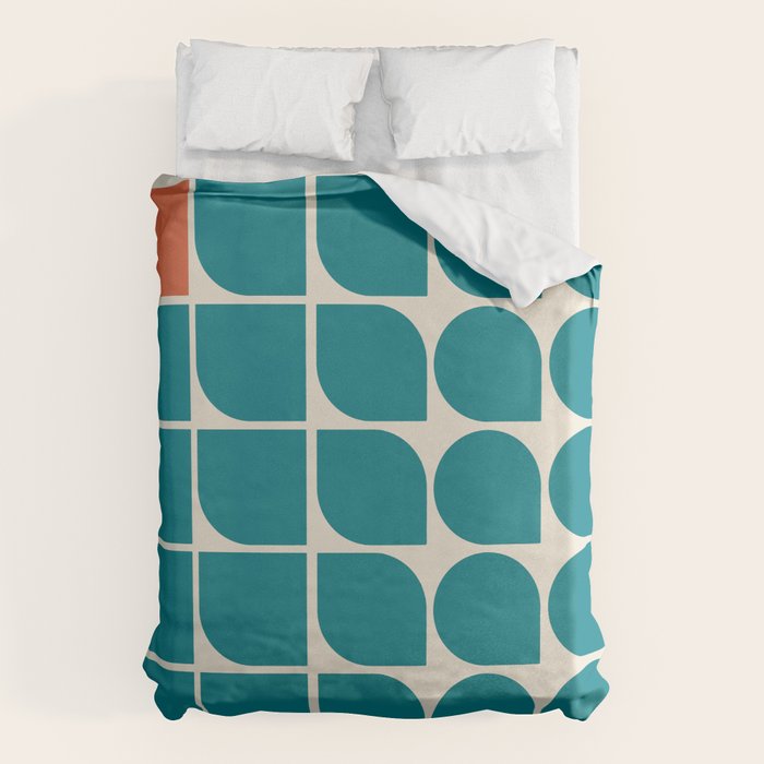 Vintage poster-Bauhaus 1919. Duvet Cover Gallery Image 6