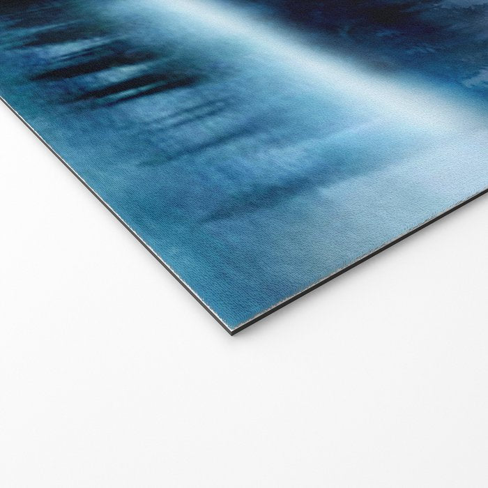 Mountainscape Under The Moonlight Welcome Mat Gallery Image 2