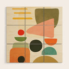 Modern Abstract Art 71 Wood Wall Art Gallery Image 1
