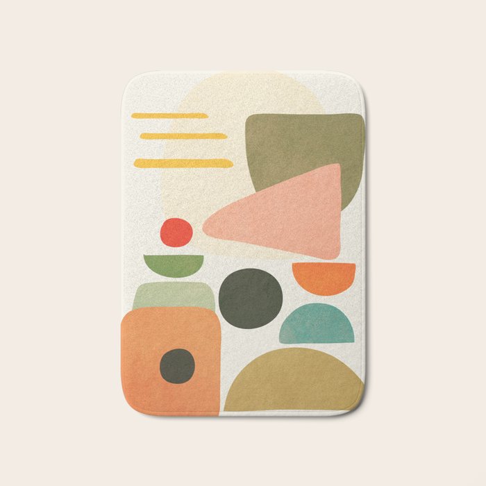 Modern Abstract Art 71 Bath Mat Gallery Image 1