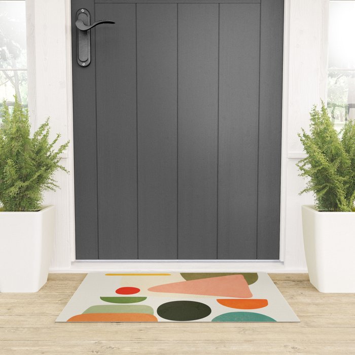 Modern Abstract Art 71 Welcome Mat Gallery Image 3