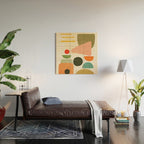 Modern Abstract Art 71 Wood Wall Art Gallery Image 2