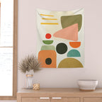 Modern Abstract Art 71 Wall Tapestry Gallery Image 2