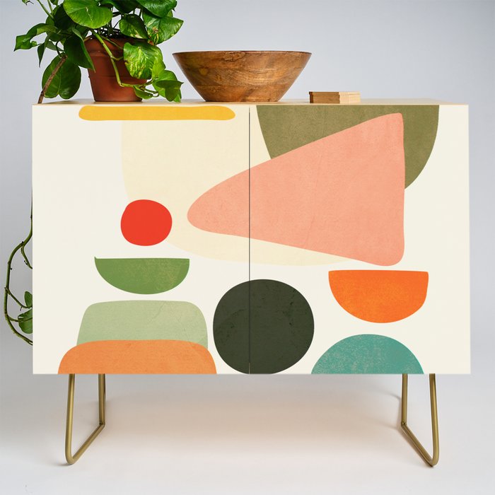 Modern Abstract Art 71 Credenza Gallery Image 1