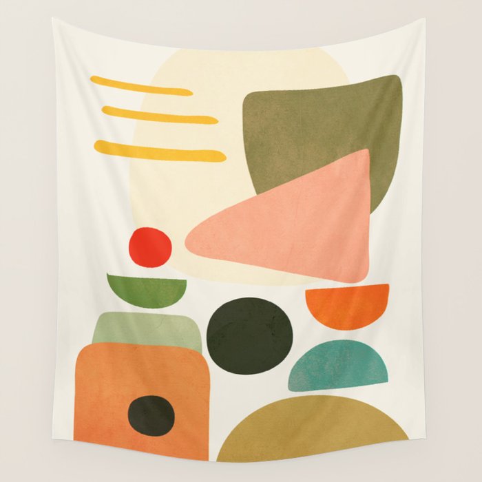 Modern Abstract Art 71 Wall Tapestry Gallery Image 4