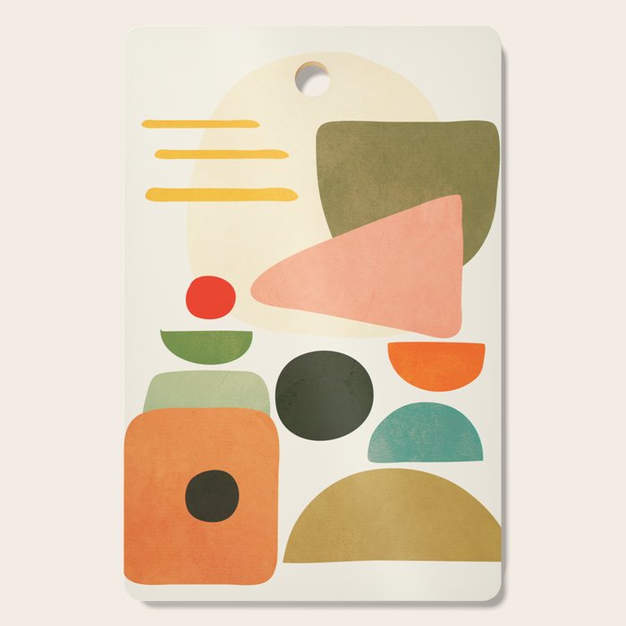 Modern Abstract Art 71 Cutting Board Gallery Image 1
