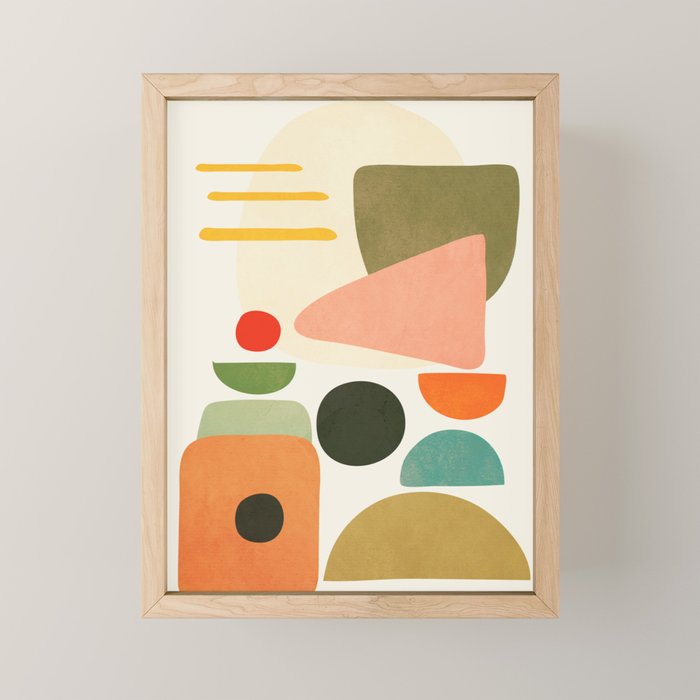 Modern Abstract Art 71 Mini Art Print Gallery Image 1