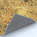 Antique Persian Tabriz Animal Rug Print Rug Gallery Image 4