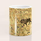 Antique Persian Tabriz Animal Rug Print Coffee Mug Gallery Image 4