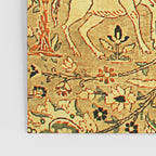 Antique Persian Tabriz Animal Rug Print Poster Gallery Image 3