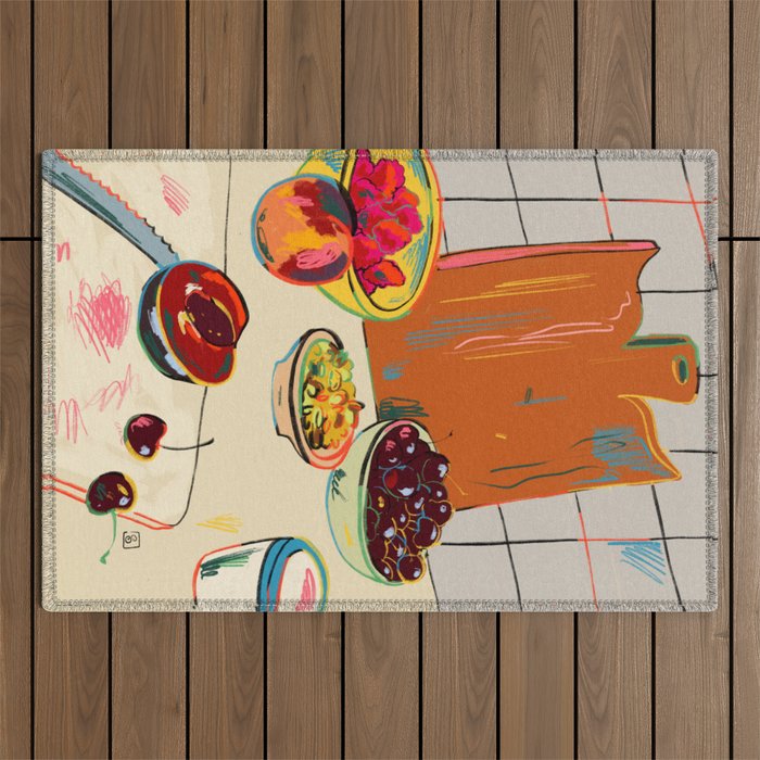 AUTUMN FRUIT Outdoor Rug Gallery Image 1