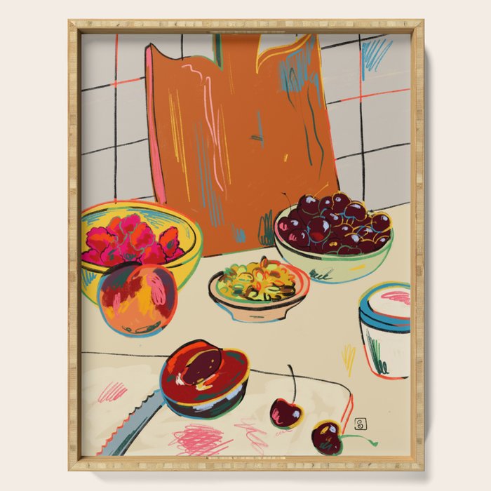 AUTUMN FRUIT Serving Tray Gallery Image 1