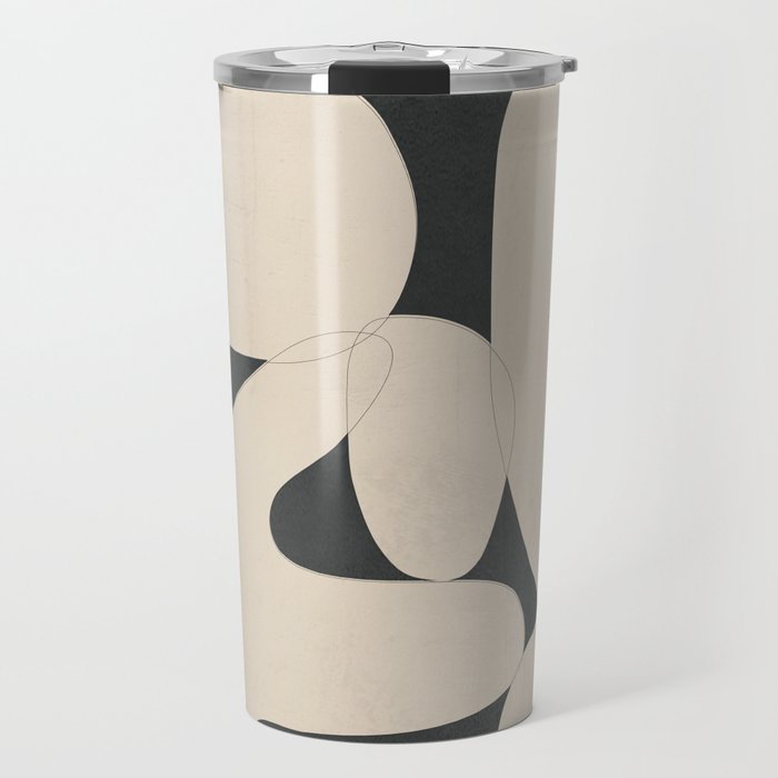 Modern Abstract Art 25 Travel Mug Gallery Image 1