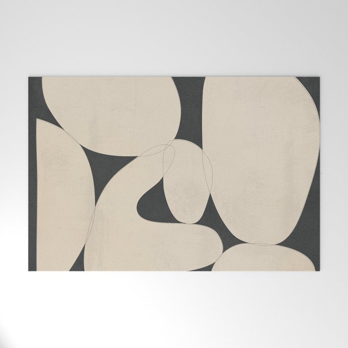 Modern Abstract Art 25 Welcome Mat Gallery Image 1