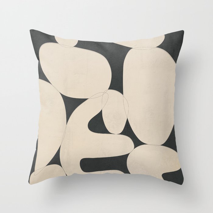Modern Abstract Art 25 Throw Pillow Gallery Image 6