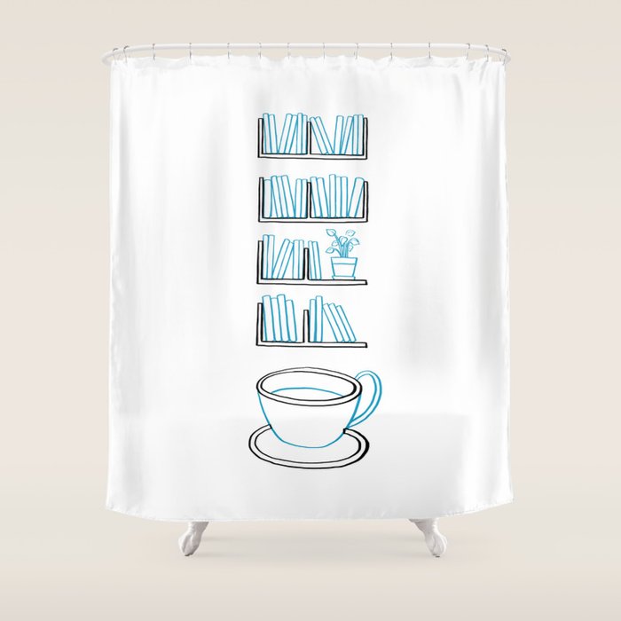 COFFEE Shower Curtain Gallery Image 1