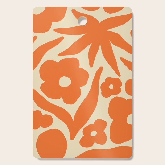 Floral eight Cutting Board Gallery Image 1