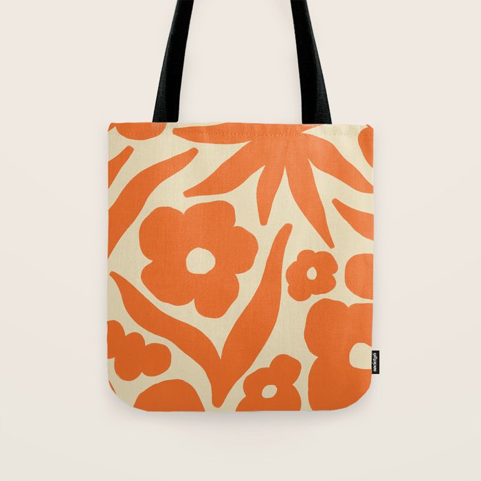 Floral eight Tote Bag Gallery Image 1