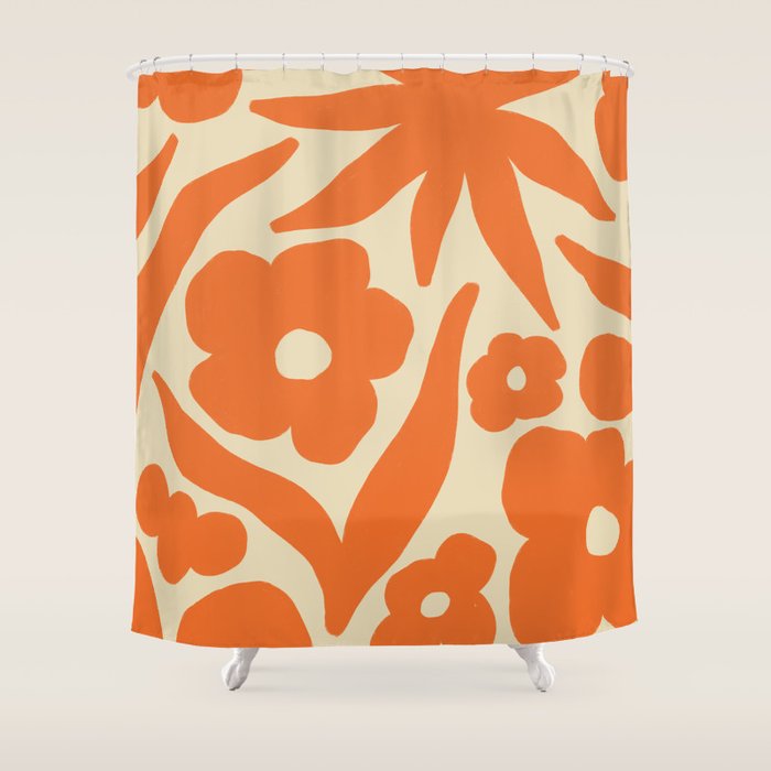 Floral eight Shower Curtain Gallery Image 1
