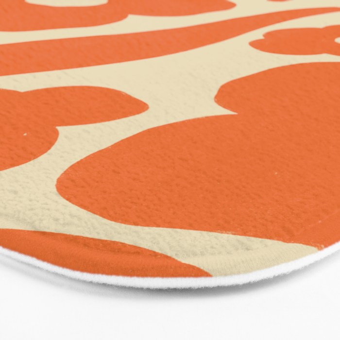 Floral eight Bath Mat Gallery Image 3
