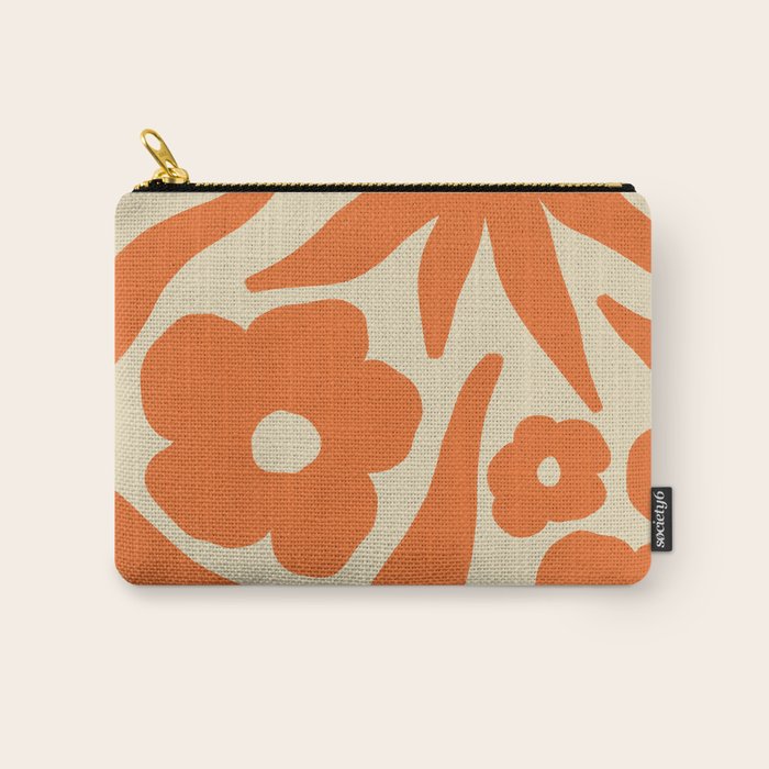 Floral eight Carry All Pouch Gallery Image 1