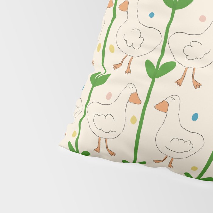 Ducks and Dots Pillow Sham Gallery Image 4