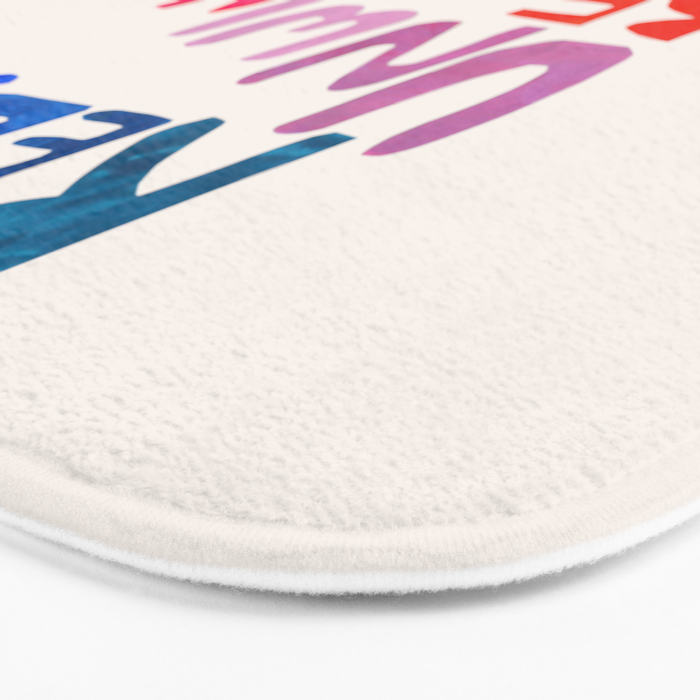 Relax, Unwind, Be Kind Bath Mat Gallery Image 3