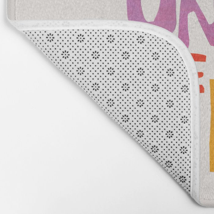 Relax, Unwind, Be Kind Bath Mat Gallery Image 2