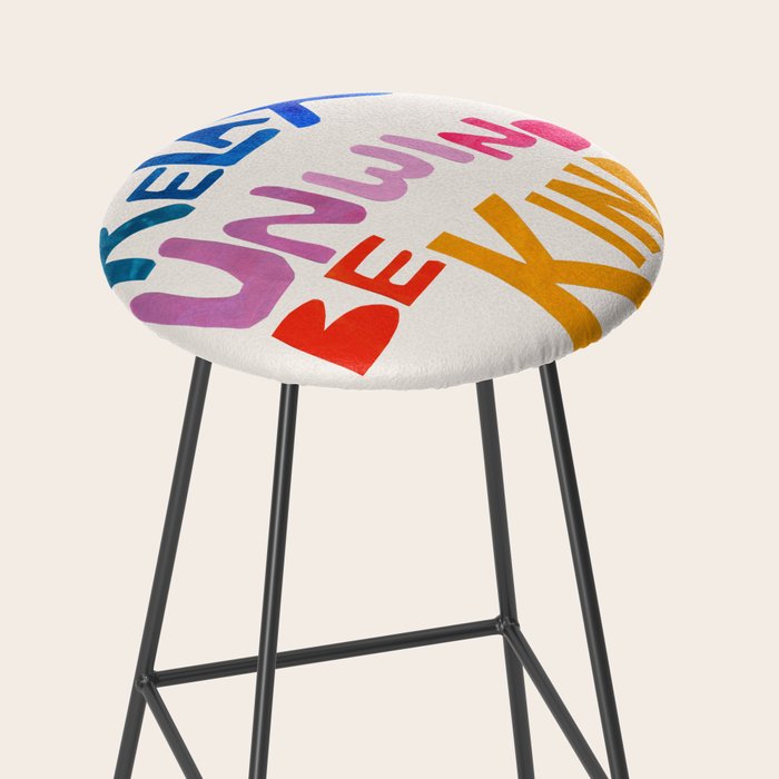 Relax, Unwind, Be Kind Stool Gallery Image 2