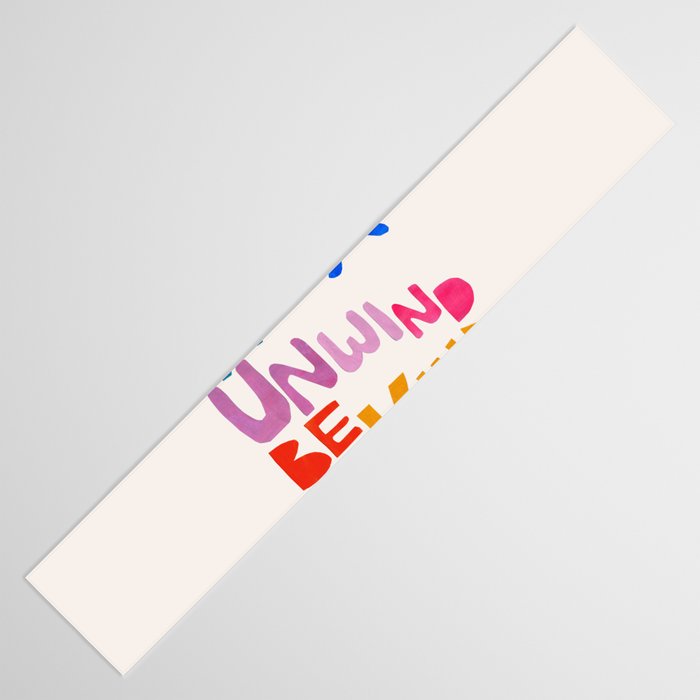 Relax, Unwind, Be Kind Table Runner Gallery Image 3