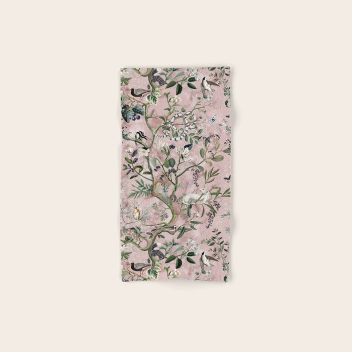Wild Future pink Bath Towel Gallery Image 1