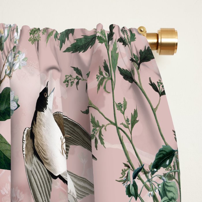 Wild Future pink Window Curtain Gallery Image 2