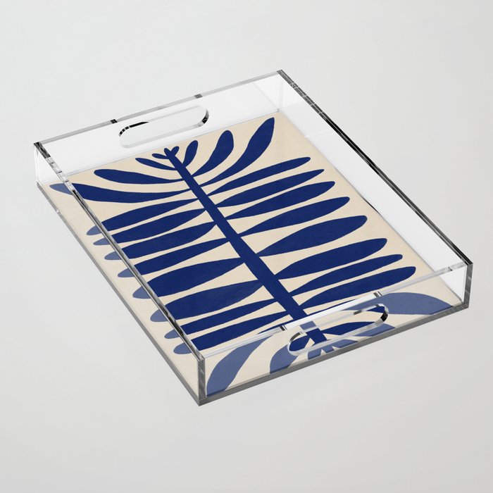 One Hundred-Leaved Plant #1 Acrylic Tray Gallery Image 1