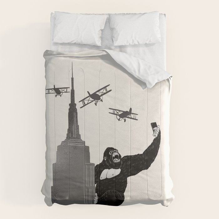 Selfie King Kong Comforter Gallery Image 6