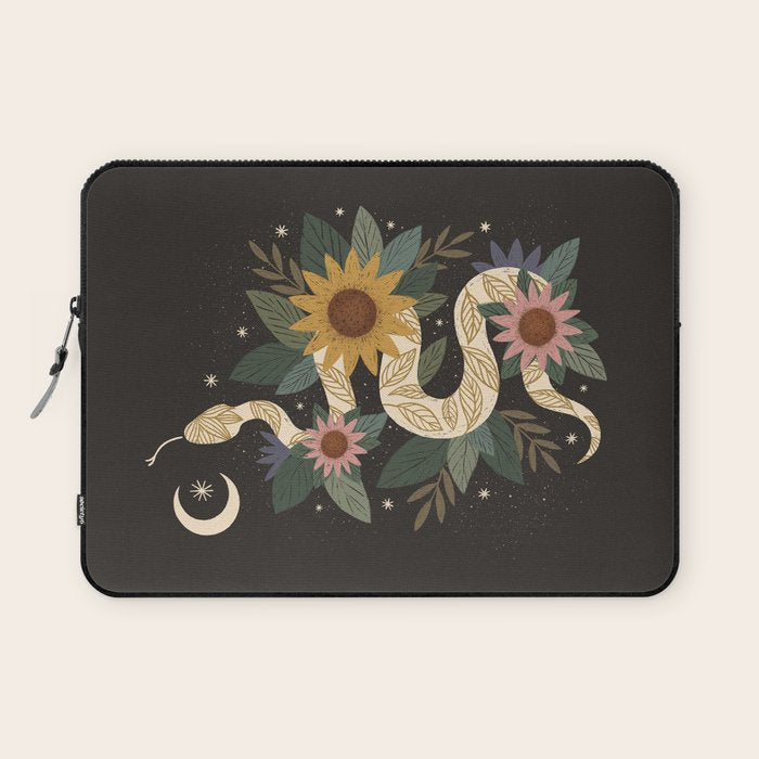 Year of the Snake 2025 - Black Laptop Sleeve Gallery Image 1