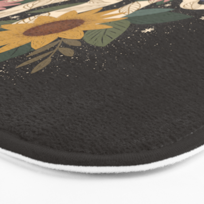 Year of the Snake 2025 - Black Bath Mat Gallery Image 3