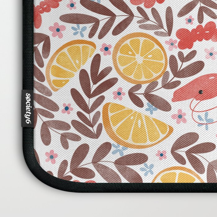 Citrus Shrimp Delight Laptop Sleeve Gallery Image 3