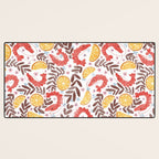 Citrus Shrimp Delight Desk Mat Gallery Image 3