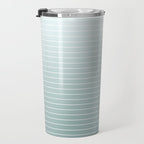Ombre Arch XVII Natural Teal Gradient Modern Geometric Lines Travel Mug Gallery Image 3