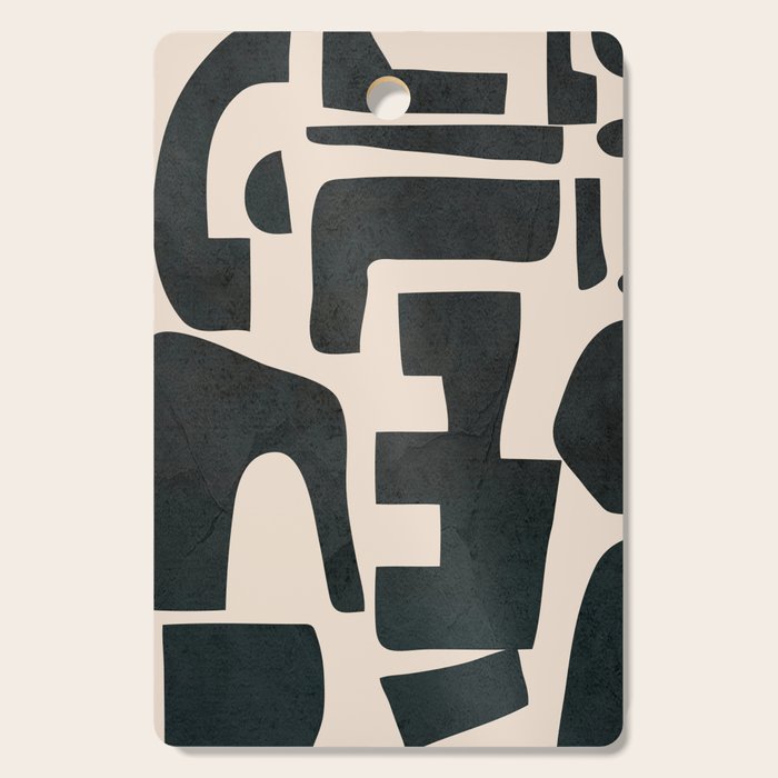 Organic Contemporary Modern Shapes 01 Cutting Board Gallery Image 1
