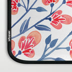 Cherry Blossoms - Melon & Navy Palette Laptop Sleeve Gallery Image 3